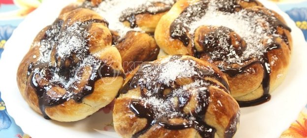 Слоёные булочки