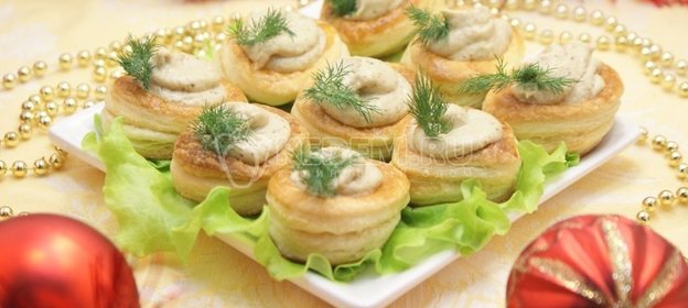 Картофельный салат Цезарь