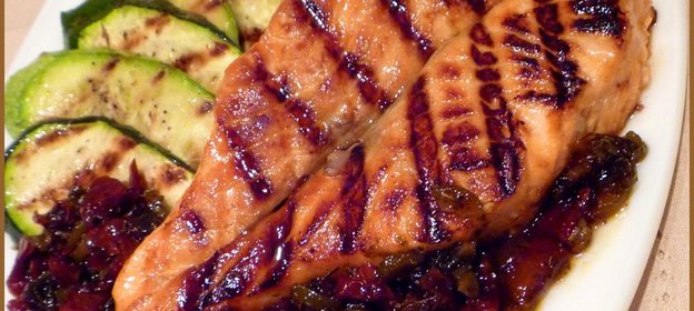 Стейки БАБОЧКИ из семги под медово-апельсиновым соусом