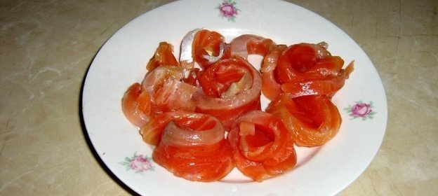 Соленая форель