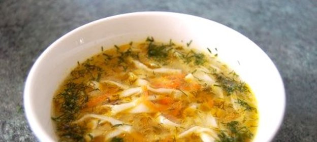 Лапша в горшочках