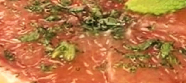 Лапша с грибами