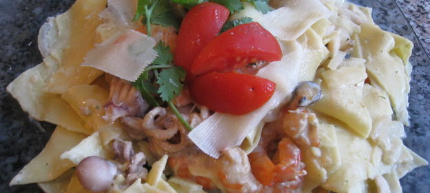 Паста с морепродуктами