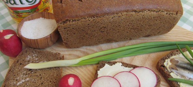 Кислый ржаной хлеб (чОрный)