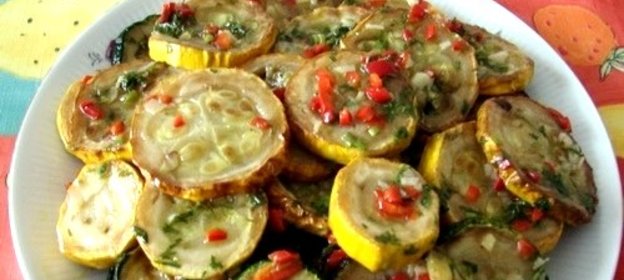 Кабачки на зиму острые