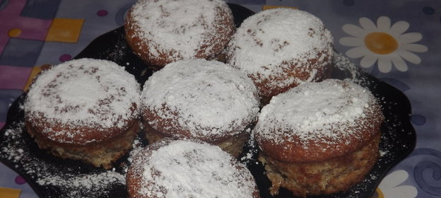 кексы банановые