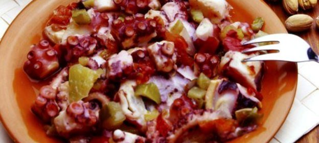 Осьминог в маринаде