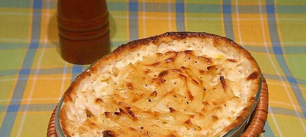 картофельная запеканка приманка Янсона