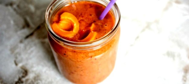 Смузи с абрикосом и киви