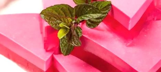 Желе двухслойное