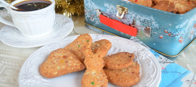 Рождественское миндальное печенье