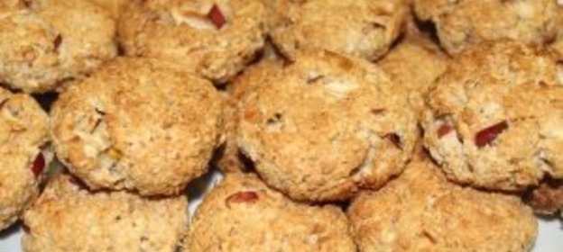 Овсяное печенье с яблоком