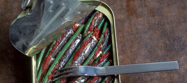 Запеканка из сардин