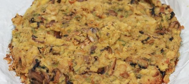 Запеканка грибная