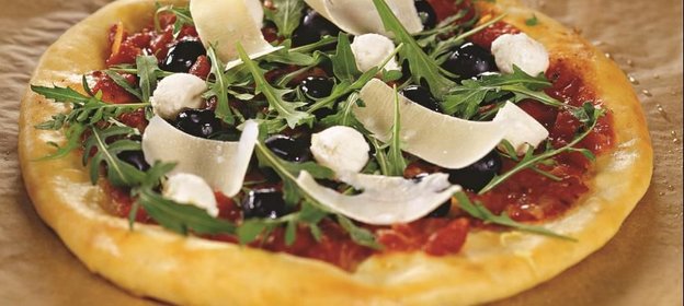 Пицца с рукколой