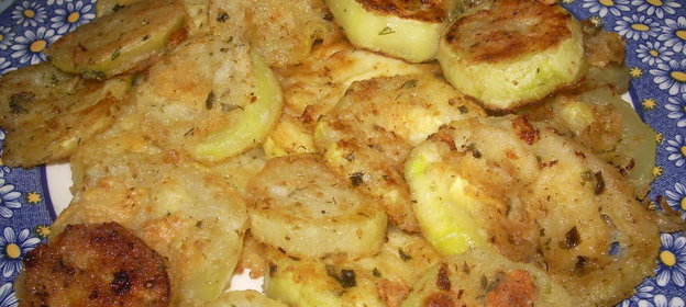 Обычные жареные кабачки