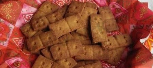 Карамельное песочное печенье