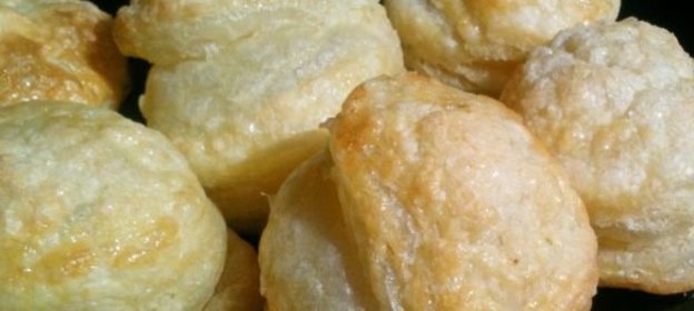 Лепешки со шкварками