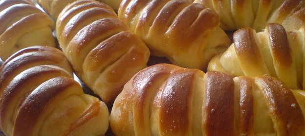 Булочки Нарядные с яблоками