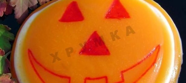 Тыквенно-молочное желе