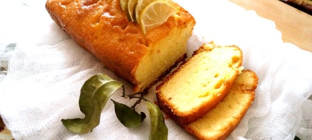 Цитрусовый кекс с лаймовой глазурью