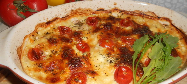 Запеканка с курицей и овощами