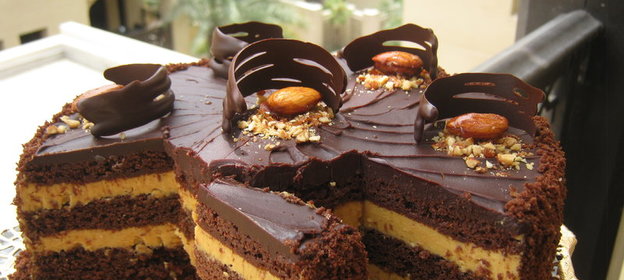 Шоколадный торт Любимый МИКС