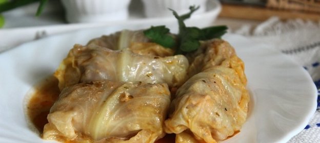 Голубцы из молодой капусты
