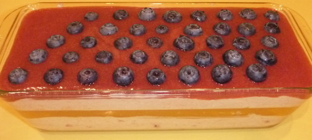 Сливочно-йогуртовый десерт