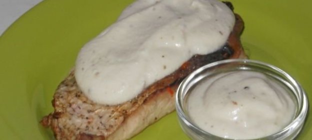 Сметанный соус к рыбе