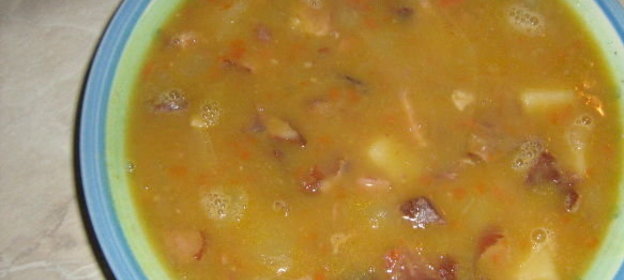 Суп-пюре с салакой