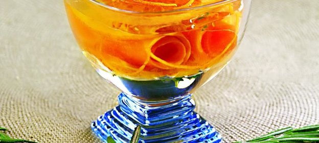 Филе форели в апельсиновом желе