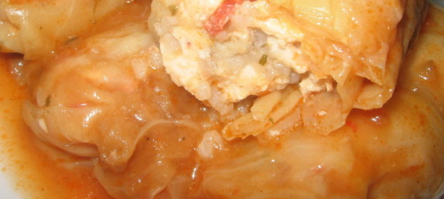 Голубцы с курино-овощной начинкой