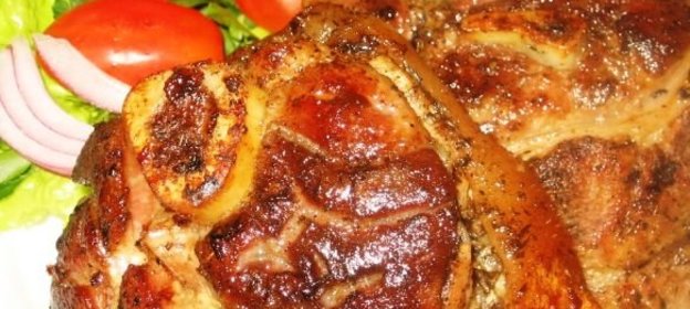 Рулька - как стейк