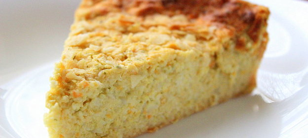 Овощная запеканка с пармезаном