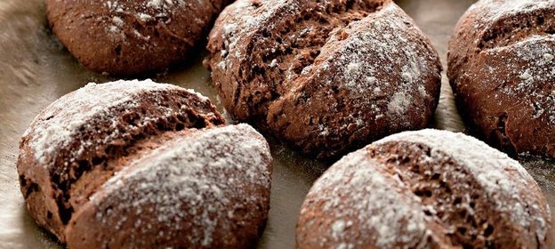 Ржаные булочки с тмином