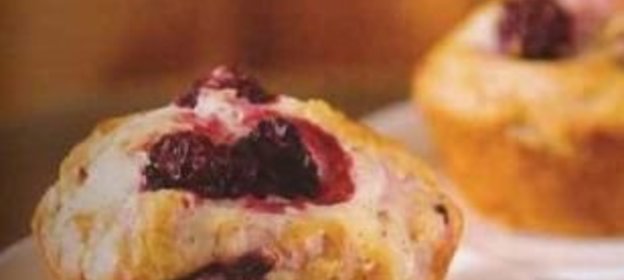 Маффины с ежевикой