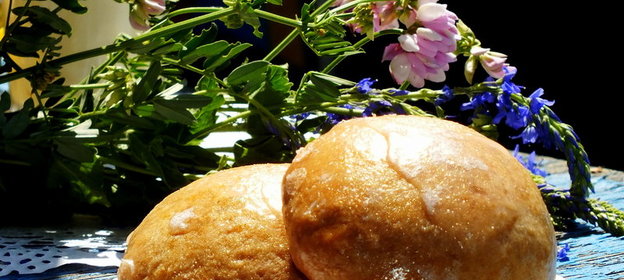 Пряники заварные с шоколадно-сливовой начинкой