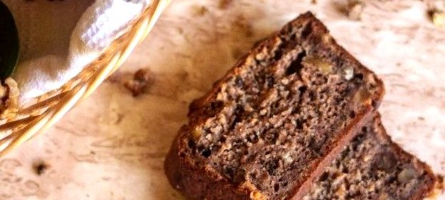 Банановый хлеб с грецким орехом