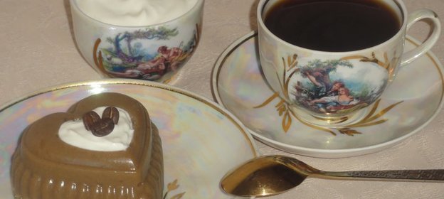 Желе кофейное