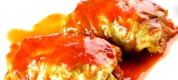 Постные голубцы с картошкой