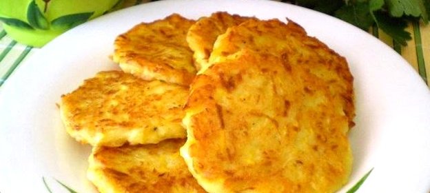 Кабачково-творожные оладьи