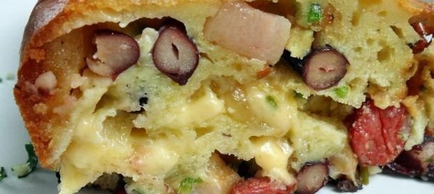 Икра из кальмаров, сушеных и соленых грибов