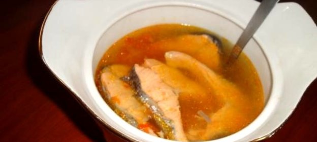 Бульон из форели