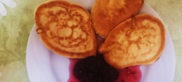 Оладьи на молоке