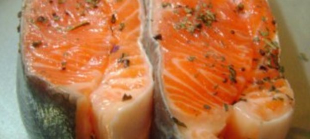 Стейки из сёмги с овощьным гарниром