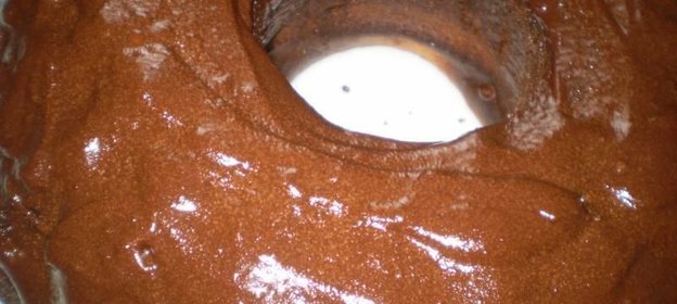 Манник на сметане в шоколадной глазури