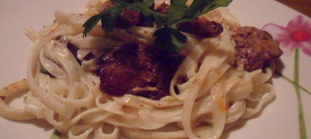 Паста с печенью Для друзей