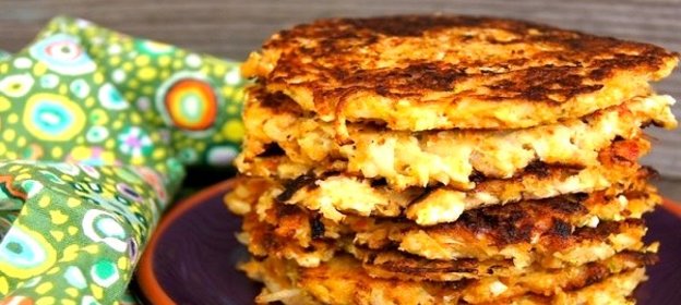 Капустно-картофельные оладьи