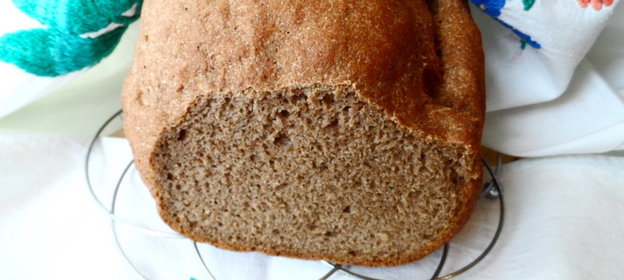 Хлеб с цельнозерновой и льняной мукой.(Для хлебопечки)